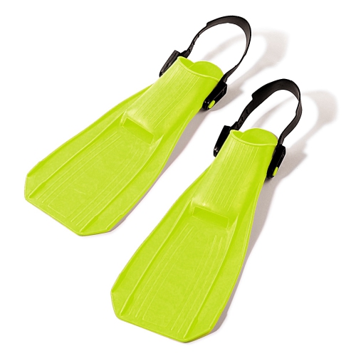 SWIM CENTRAL  Shark Recreational Swim Fins - 14.75" - In Yellow