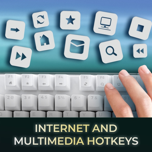 Multi OS Illuminated Desktop Mechanical Keyboard with CoPilot key