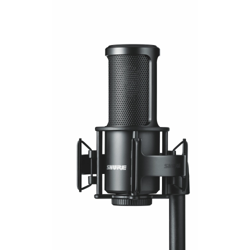 Shure SM4 Dual Diaphragm Condenser Microphone Kit with Shockmount - Black