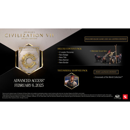 Sid Meier's Civilization VII Deluxe Edition (PS5)