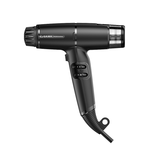 GAMA Italy iQ Perfetto LiteMax Hybrid Hairdryer - Black