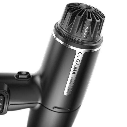 GAMA Italy iQ Perfetto LiteMax Hybrid Hairdryer - Black