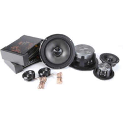 Alpine Status HDZ-653S Hi-Res 6.5” 100W RMS 3-Way Slim-Fit Component Speaker Set