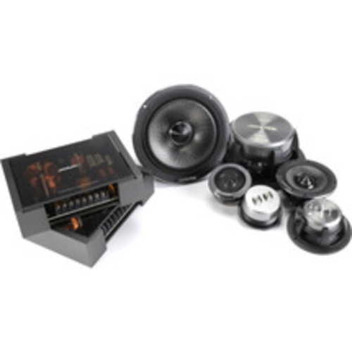 Alpine Status HDZ-653 Hi-Res 6.5” 100W RMS 3-Way Component Speaker Set