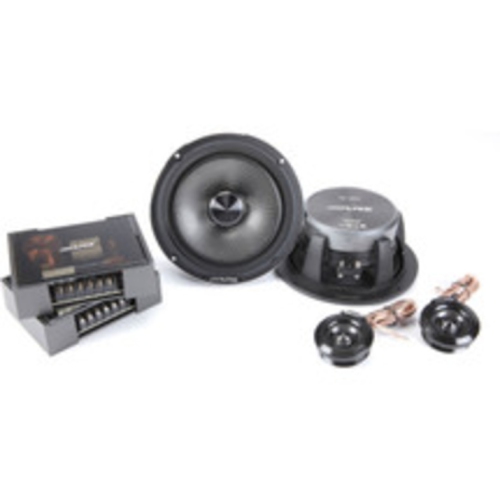 Alpine Status HDZ-65CS Hi-Res 6.5” 100W RMS 2-Way Slim-fit Component Speaker Set