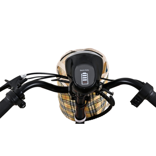 Dragon Mobile - Trottinette électrique pliable légère à 4 roues, trottinette électrique de voyage portative pour adultes et aînés, compacte et facile