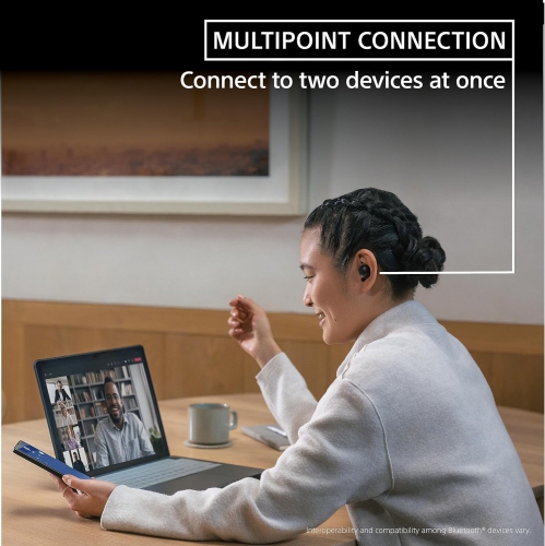 Boîte ouverte - les écouteurs boutons 100 % sans fil Bluetooth à suppression du bruit WF-1000XM5 de Sony avec Alexa intégré, noir.