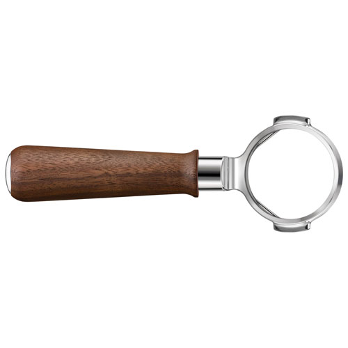 Image 1 de 7.. Porte-filtre de 58 mm Naked de Breville - Noyer