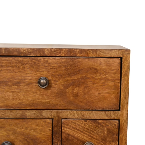 Artisan Furniture Solid Wood Chestnut Grove 4-Drawer Nightstand