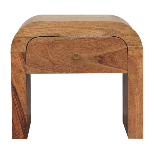 Artisan Furniture Solid Wood Darcy Nightstand In chestnut Finish