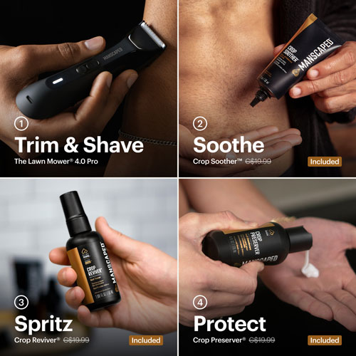 Manscaped Lawn Mower 4.0 Pro Cordless Trimming Refined Kit