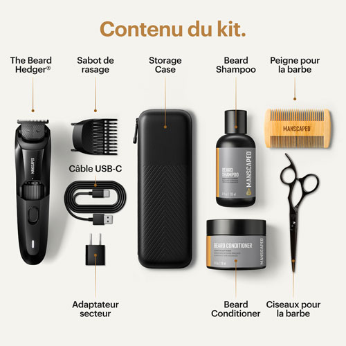 Manscaped Beard Hedger Cordless Trimming Essentials Kit