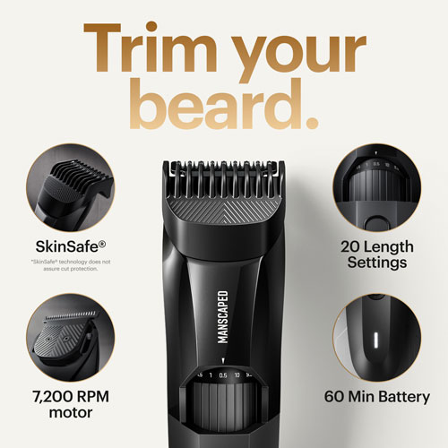 Manscaped Beard Hedger Cordless Trimming Essentials Kit