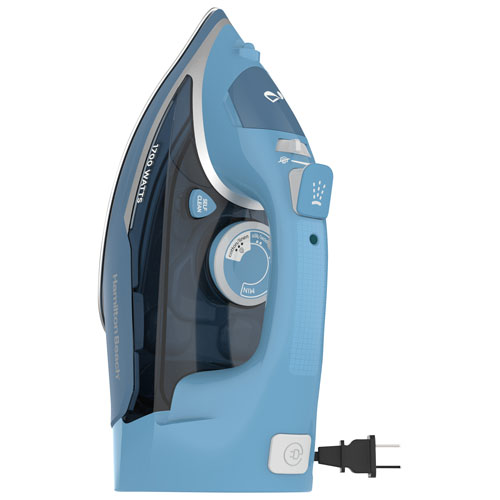Fer à vapeur de 1700 W avec cordon rétractable de Hamilton Beach - Acier inoxydable