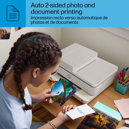 HP 6555e All-In-One Inkjet Printer - HP Instant Ink 3-Month Free Trial Included*