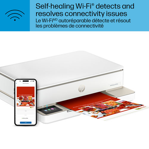 Imprimante à jet d'encre tout-en-un 6155e de HP - Essai de 3 mois de Instant Ink de HP inclus*