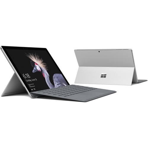 Refurbished Microsoft Surface Pro 5 - Intel Core i7-7600U 2.5GHz, 8GB RAM, 256GB SSD, with Surface Keyboard, Windows 11 Pro