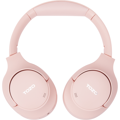 TOZO HT2 Hybrid Active Noise Cancelling Headphones, Wireless Over Ear Bluetooth Headphones, 60H Playtime, Hi-Res Audio Custom EQ via App Deep Bass