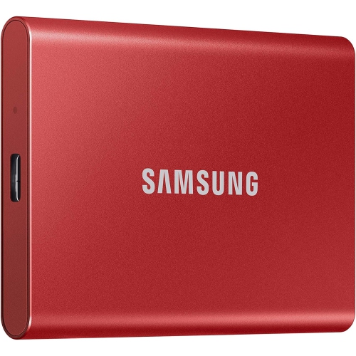 SAMSUNG  External Pssd T7 500GB In Red