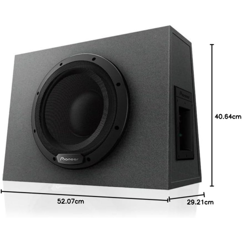 Haut-parleur d'extrêmes graves actif boîtier étanche 300&nbsp;W 10 po TS-WX1010&nbsp;A de Pioneer avec amplificateur intégré