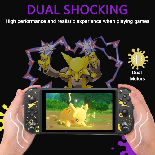 Switch Controller for Nintendo Switch, Replacement Wireless Switch Controllers Support Sports Dual Vibration/Wake-up/Motion Control