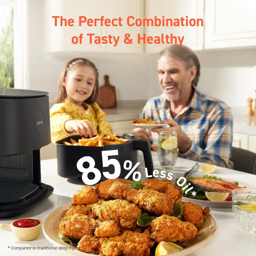 COSORI Air Fryer 5Qt(4.7L), 9-In-1 Less Oil Airfryer Oven, UP to 450℉, Quiet Operation, 30 Exclusive Recipes, Nonstick Basket, Compact, Dishwasher