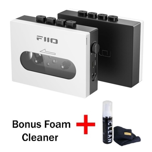 FiiO CP13 Portable Stereo Cassette Player with Bonus Zagg Cleaner