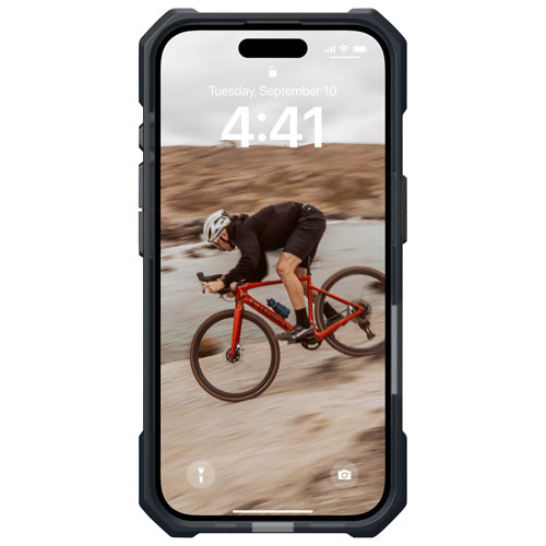 UAG Essential Armor Fitted Hard Shell Case with MagSafe for iPhone 16 - Ash