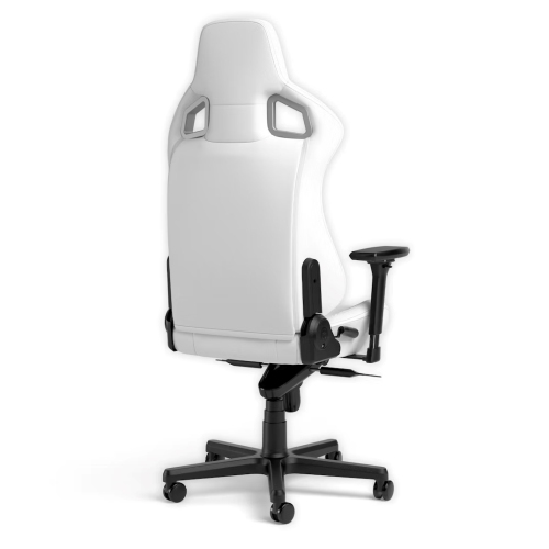 noblechairs EPIC Premium Gaming and Office Chair - Superior Ergonomics, Tilt Faux Vegan Leather Supports up to 150 kg, White Edition