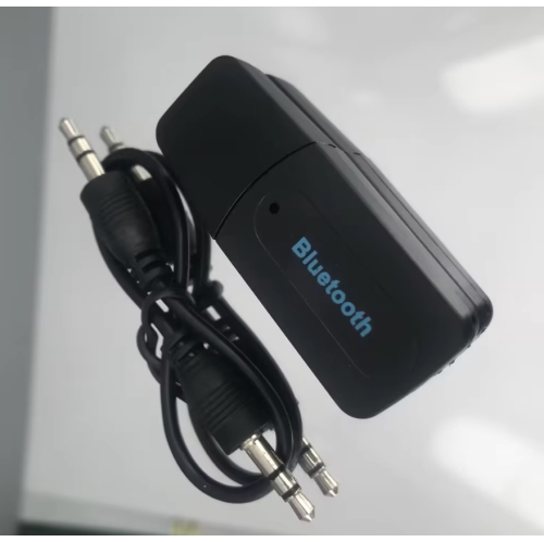 Récepteur Bluetooth HYFAI pour l'auto, adaptateur auxiliaire Bluetooth à suppression du bruit, récepteur de musique Bluetooth pour stéréo maison/écou