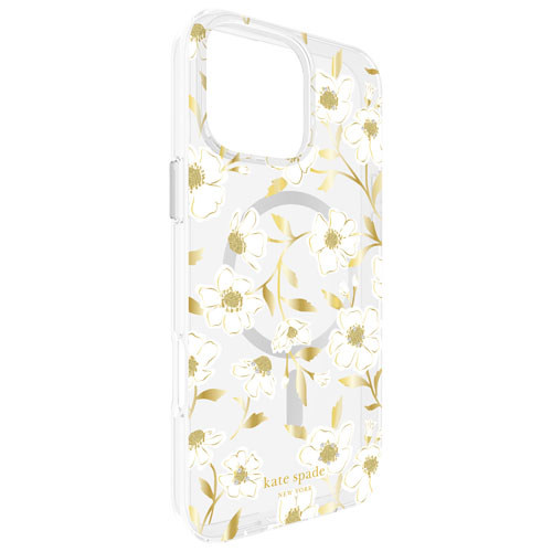 Étui de Kate Spade New York avec MagSafe pour iPhone 16 Pro Max - Floral ensoleillé