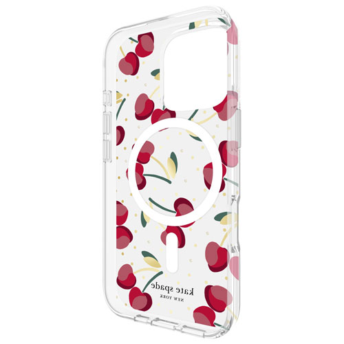 kate spade iPhone16Proケース Cherry Dot MagSafe kate spade new york Cherry Dot MagSafe - iPhone 16 Pro
