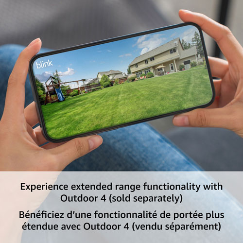 Prolongateur de portée/Concentrateur système Sync Module XR de Blink pour caméras Outdoor 4 (BSM00500U)