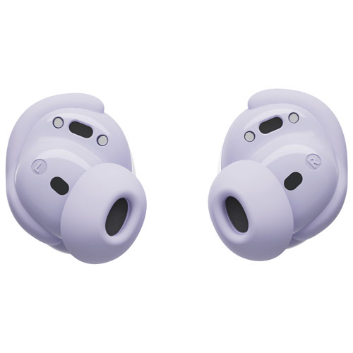 Écouteurs boutons Bluetooth à suppression du bruit QuietComfort de Bose - Lilas glacé
