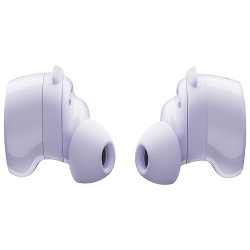 Écouteurs boutons Bluetooth à suppression du bruit QuietComfort de Bose - Lilas glacé