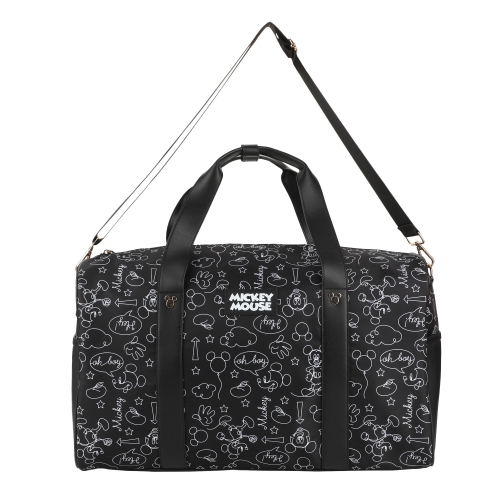 Mickey Mouse Doodles Outline Design Kids Duffle Bag
