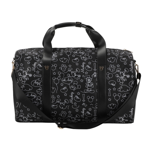 Mickey Mouse Doodles Outline Design Kids Duffle Bag