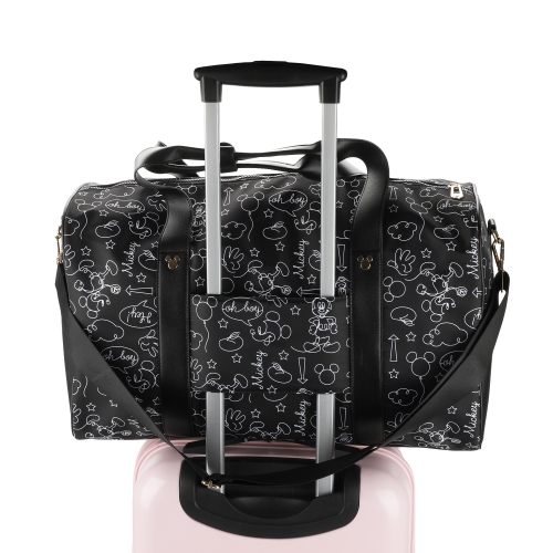 Mickey Mouse Doodles Outline Design Kids Duffle Bag