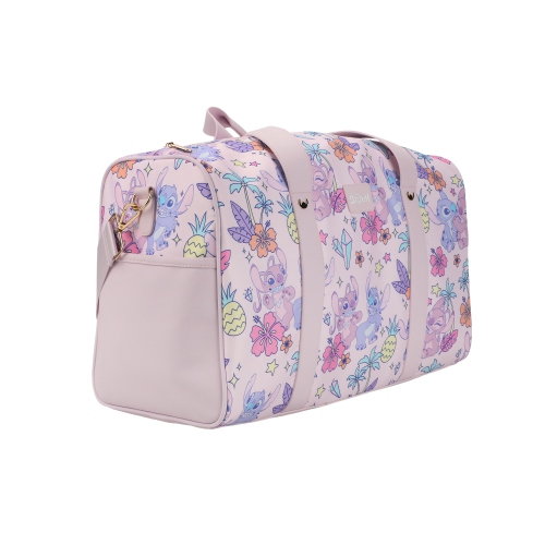 Lilo & Stitch Floral Angel and Stitch Kids Duffle Bag
