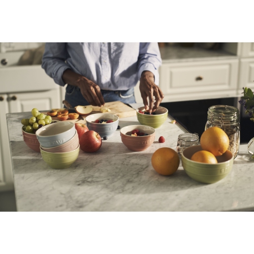 STAUB – Ensemble de grands bols à macarons en céramique 14&nbsp;cm/6 pièces, couleurs variées
