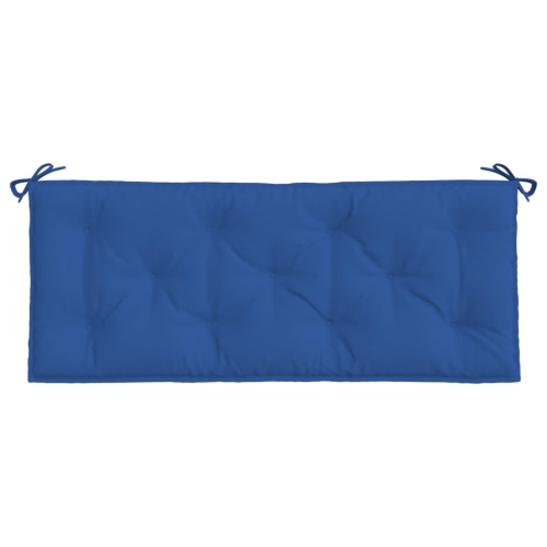 vidaXL Garden Bench Cushions 2pcs Blue 120x50x7cm Oxford Fabric