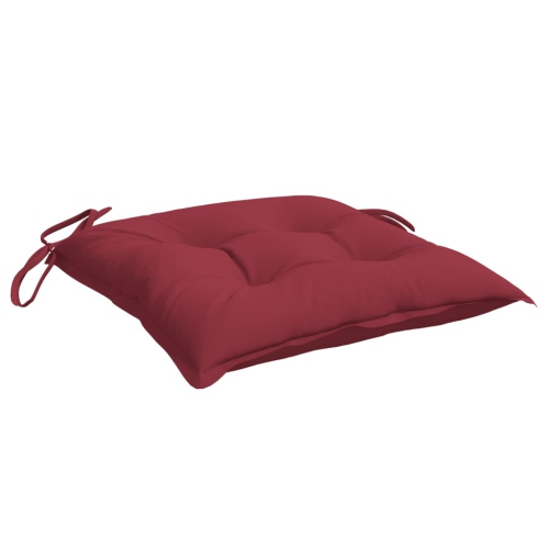 vidaXL Pallet Cushions 4pcs Wine Red 50x50x7 cm Oxford Fabric