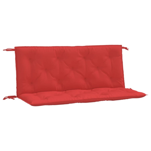 VIDAXL  Garden Bench Cushions 2PCs 120X50X7Cm Oxford Fabric In Red