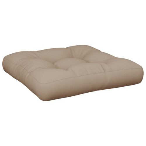 VIDAXL  Pallet Cushion Taupe 58X58X10 Cm Fabric