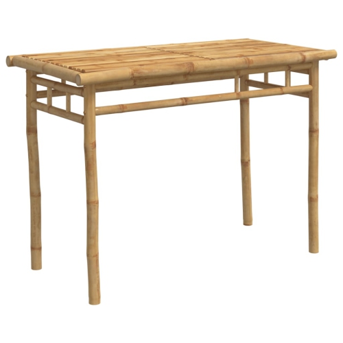 VIDAXL  Garden Dining Table 110X55X75 Cm Bamboo