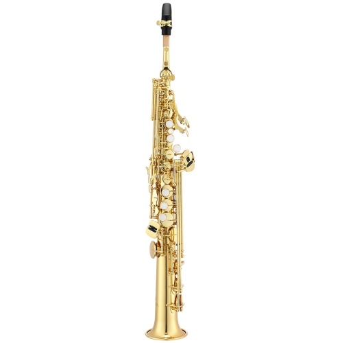 Jupiter BB Soprano saxophone, laque dorée, High G