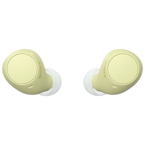 Sony WF-C510 In-Ear True Wireless Earbuds - Yellow