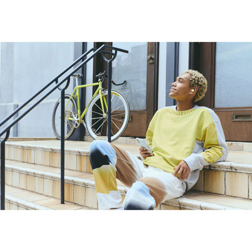 Écouteurs boutons 100 % sans fil WF-C510 de Sony - Jaune