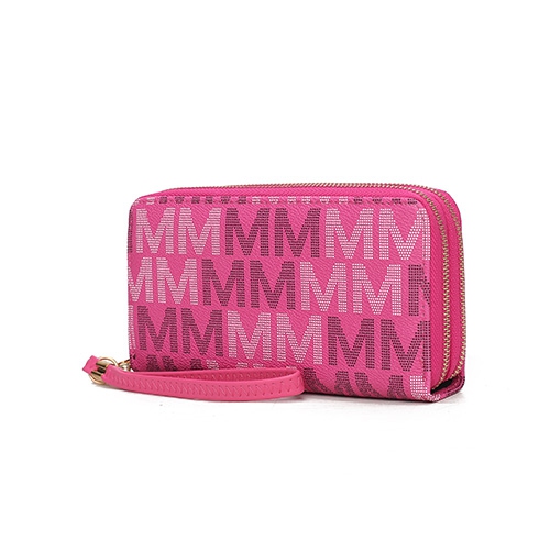 MKF Collection Hofstra M Signature Wallet Wristlet by Mia K