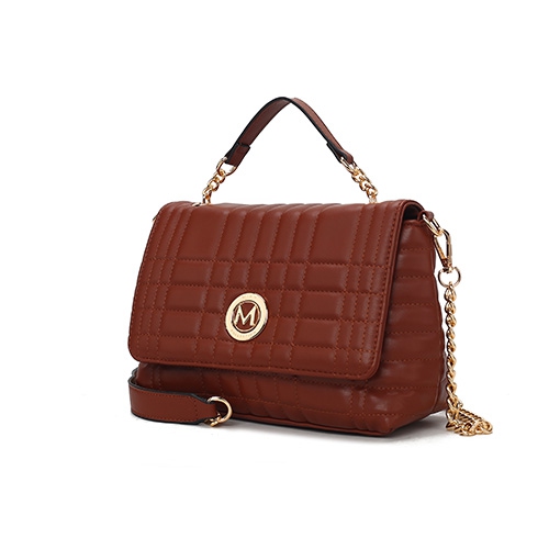 MKF Collection Lola Quilted Vegan Leather Women’s Shoulder Bag by Mia K